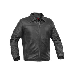 Breaking Men's Black  Leather Jacket