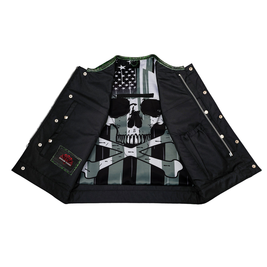 Venom Bite Men’s Leather Vest
