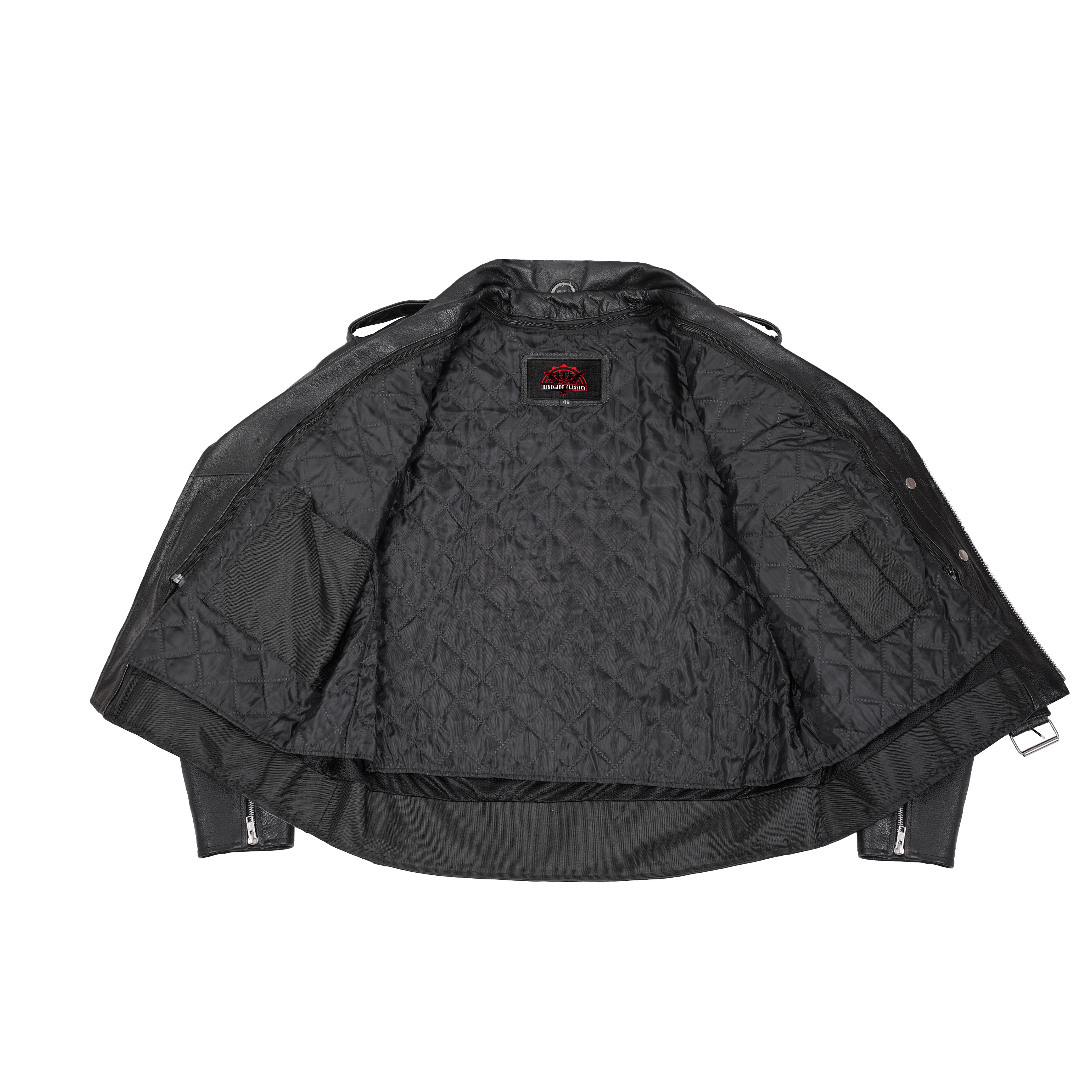 Freedom Rider Black Men's Leather Jacket