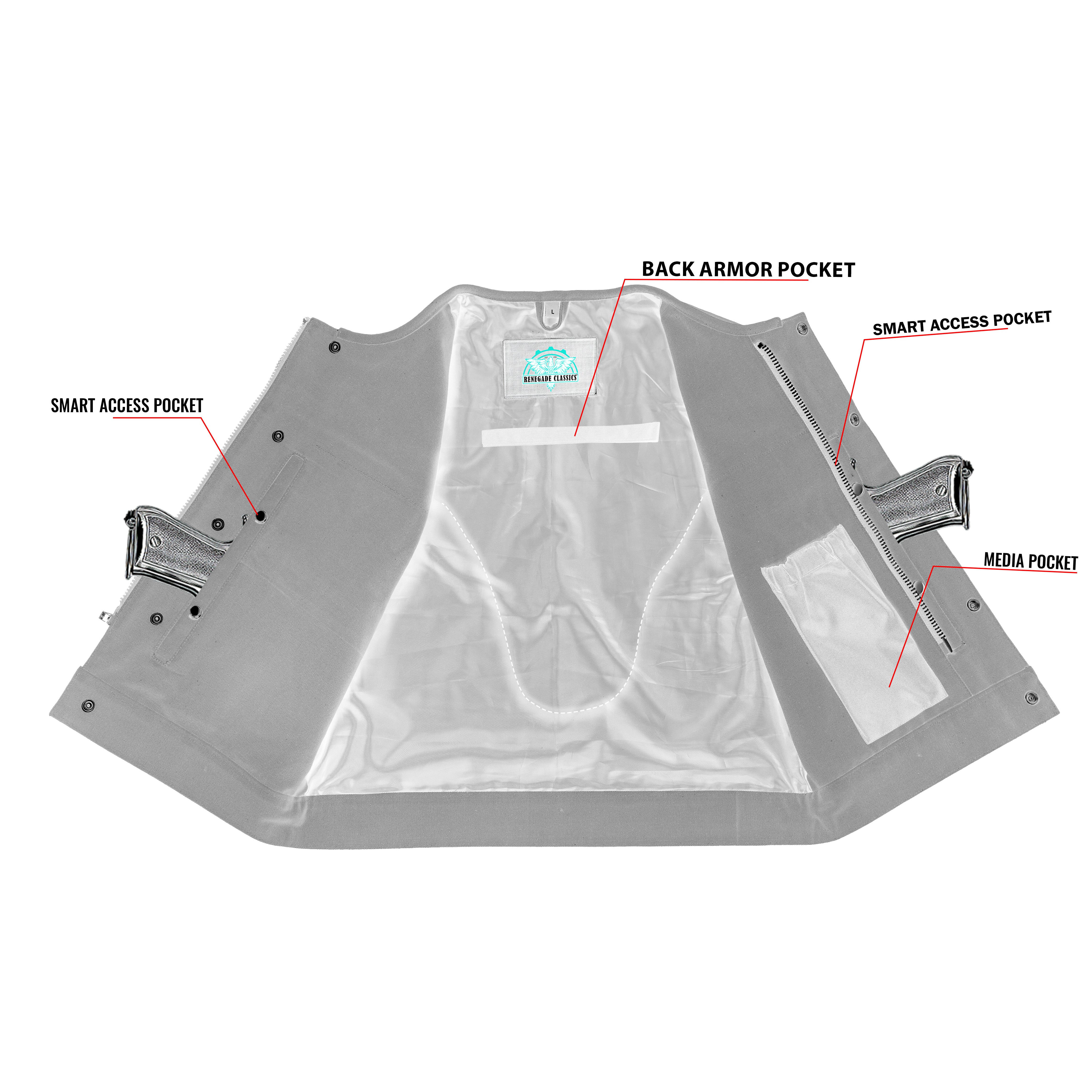 Rustmark Blaze Menâ€™s Canvas Vest