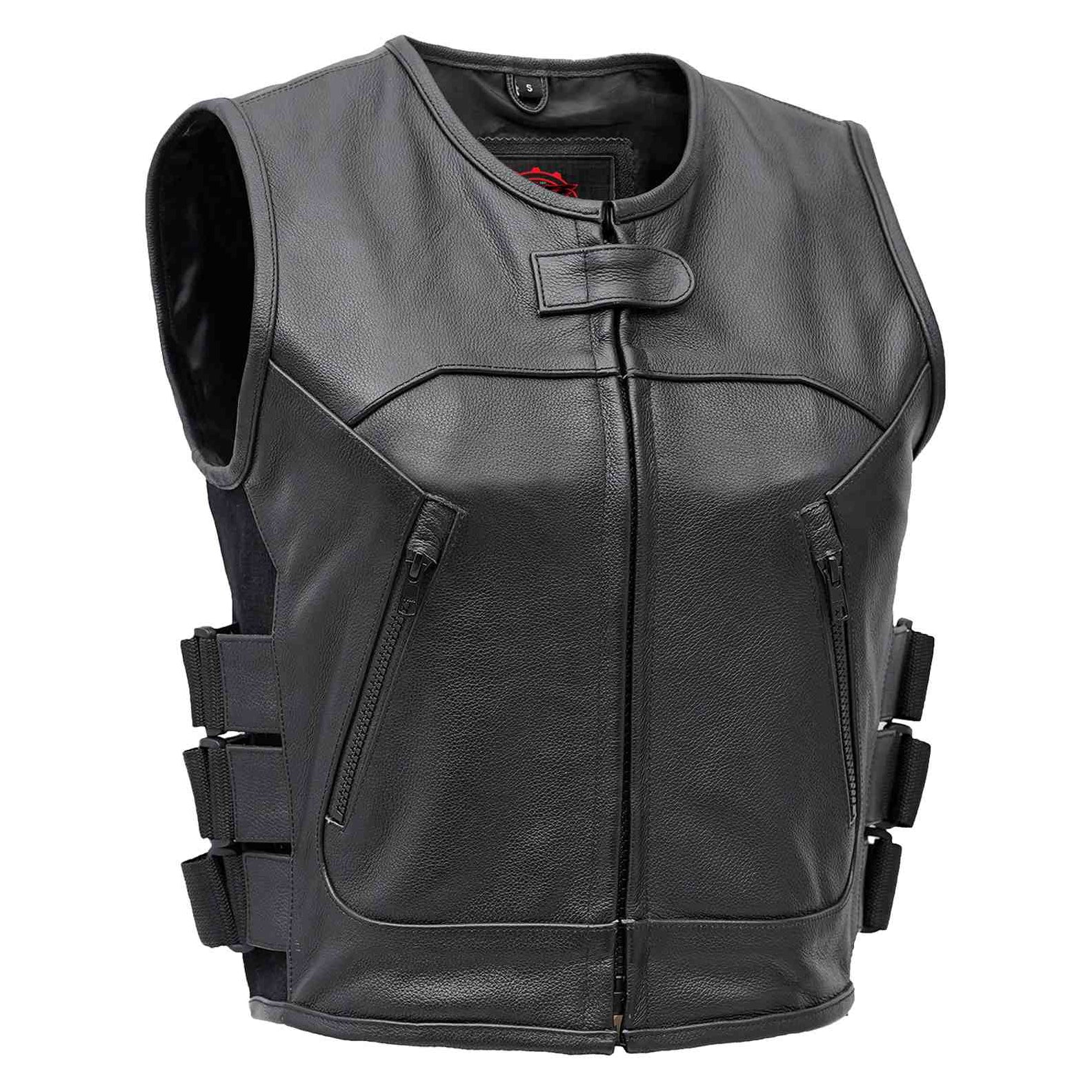 Urbella Women's leather motorcycle vest
