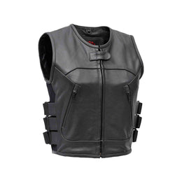 Urbella Women's leather motorcycle vest
