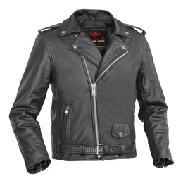 Karlos Kids Leather Jacket