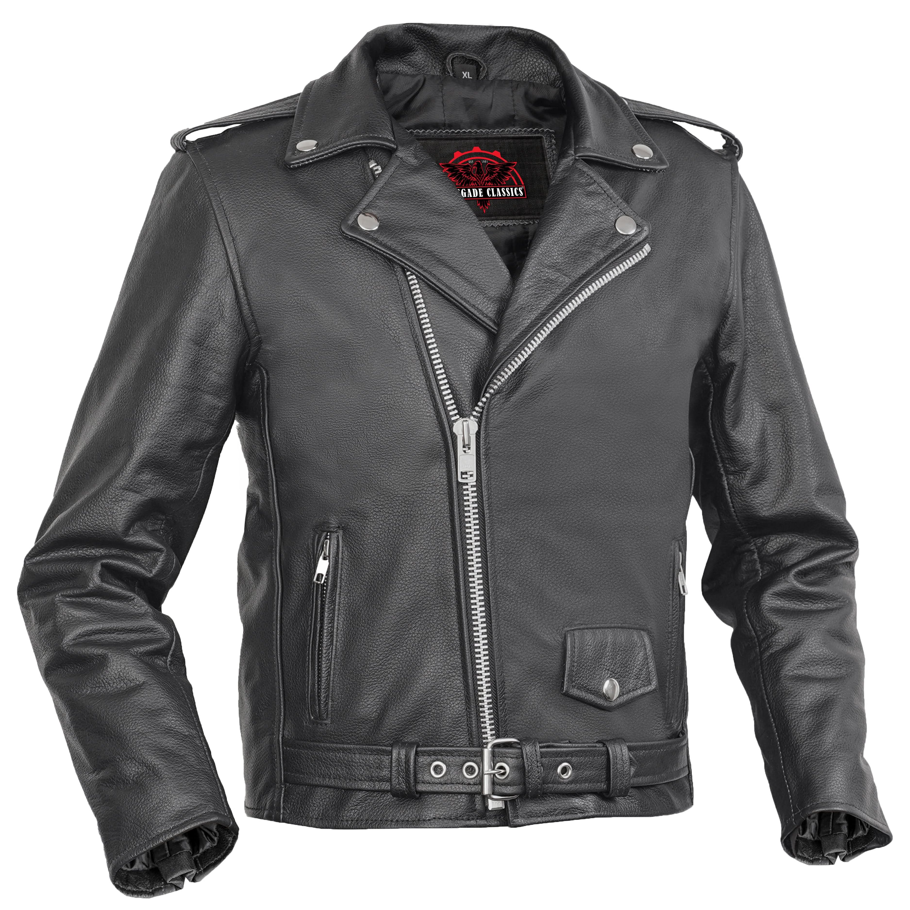 Karlos Kids Leather Jacket