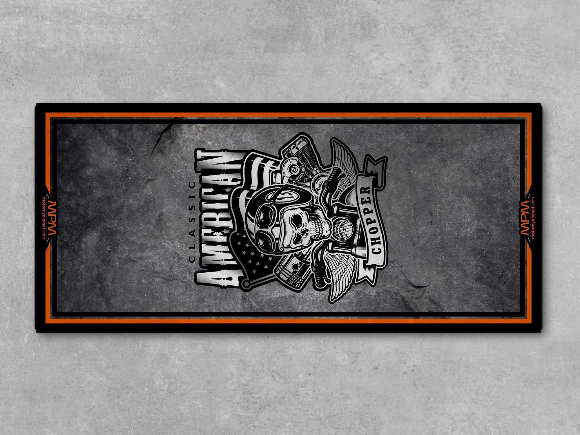 Motorcycle Mat Design for American Chopper Motorcycle - MM721