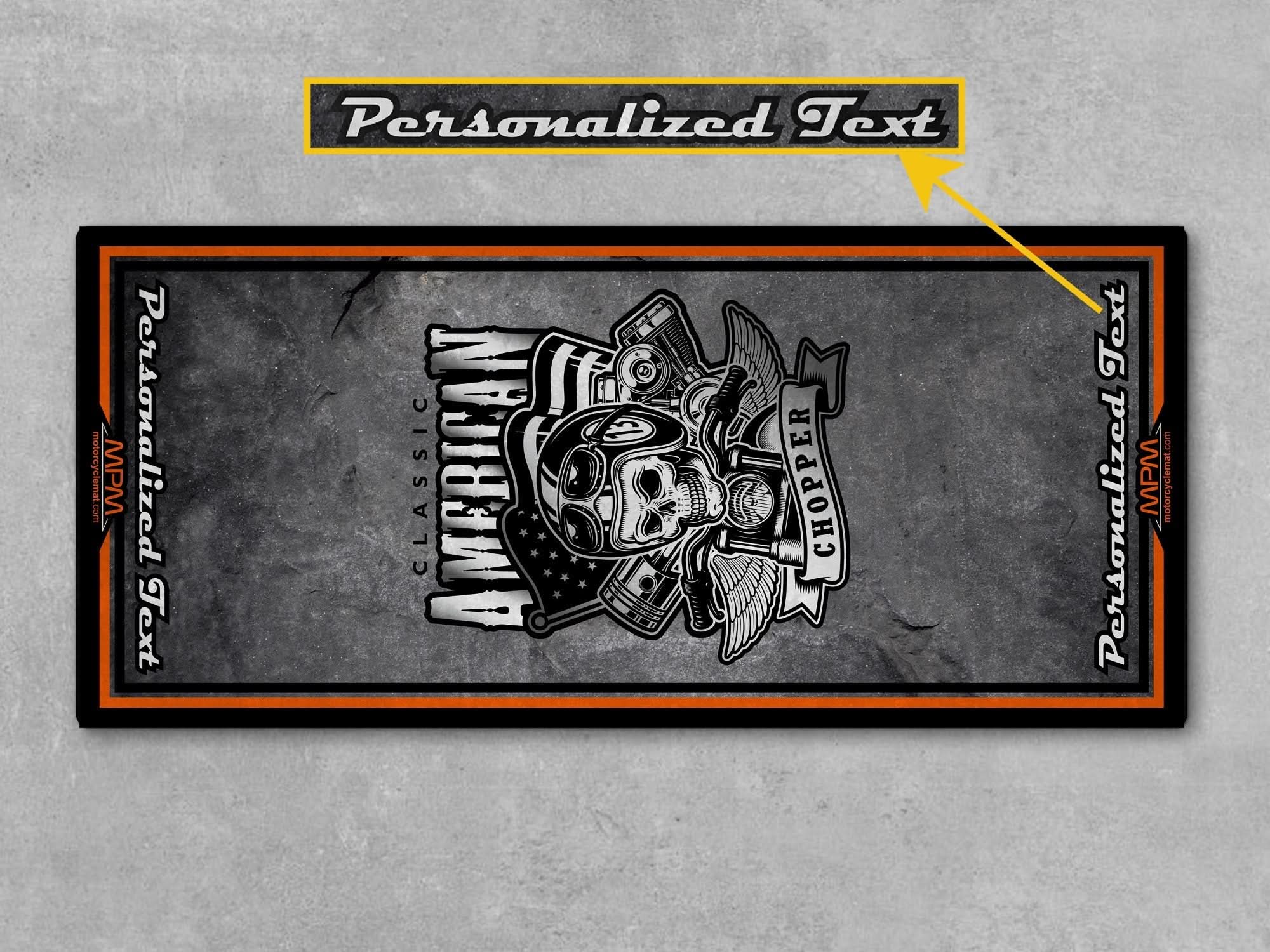 Motorcycle Mat Design for American Chopper Motorcycle - MM721