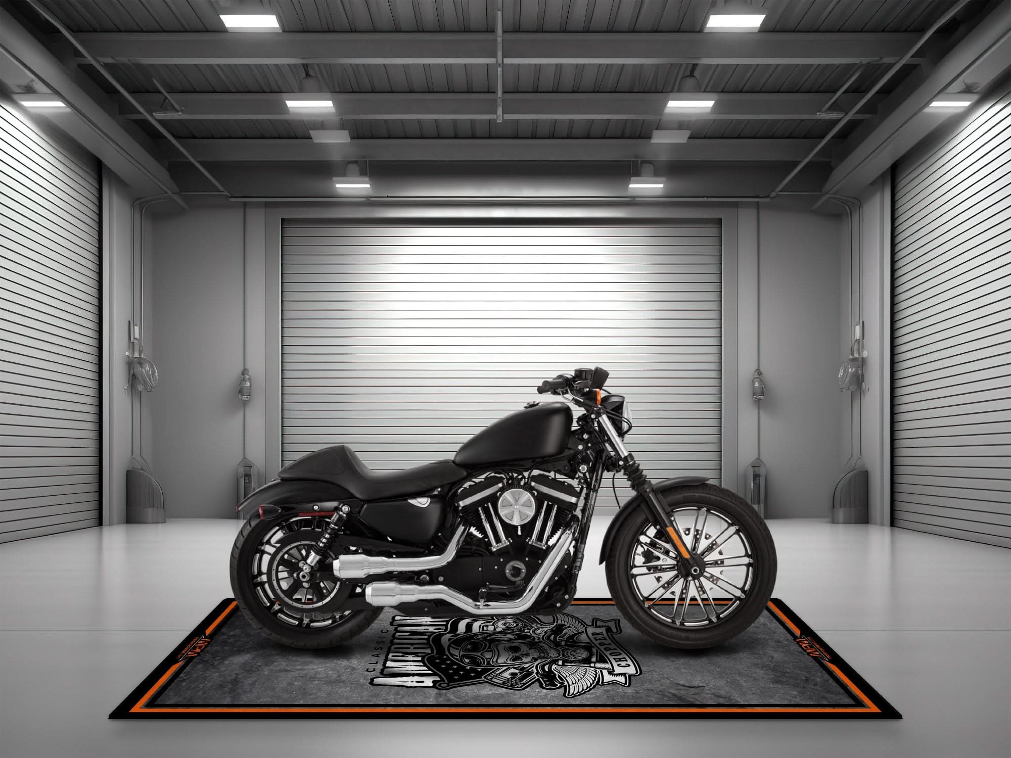Motorcycle Mat Design for American Chopper Motorcycle - MM721