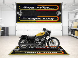 Motorcycle Mat For Cruiser Motorcycle "The Night King" - MM731