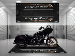 Motorcycle Mat for Cruiser Motorcycle "King of Road ST" - MM7347