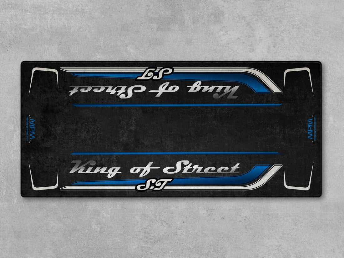 Motorcycle Mat for Cruiser Motorcycle "King of Street ST" - MM7348