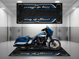 Motorcycle Mat for Cruiser Motorcycle "King of Street ST" - MM7348