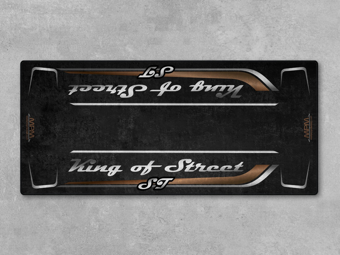 Motorcycle Mat for Cruiser Motorcycle "King of Street ST" - MM7348