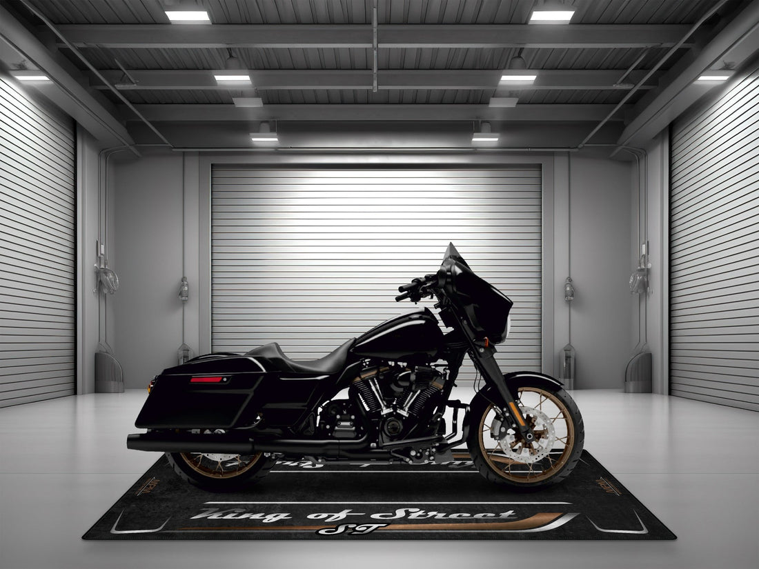 Motorcycle Mat for Cruiser Motorcycle "King of Street ST" - MM7348