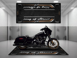 Motorcycle Mat for Cruiser Motorcycle "King of Street ST" - MM7348