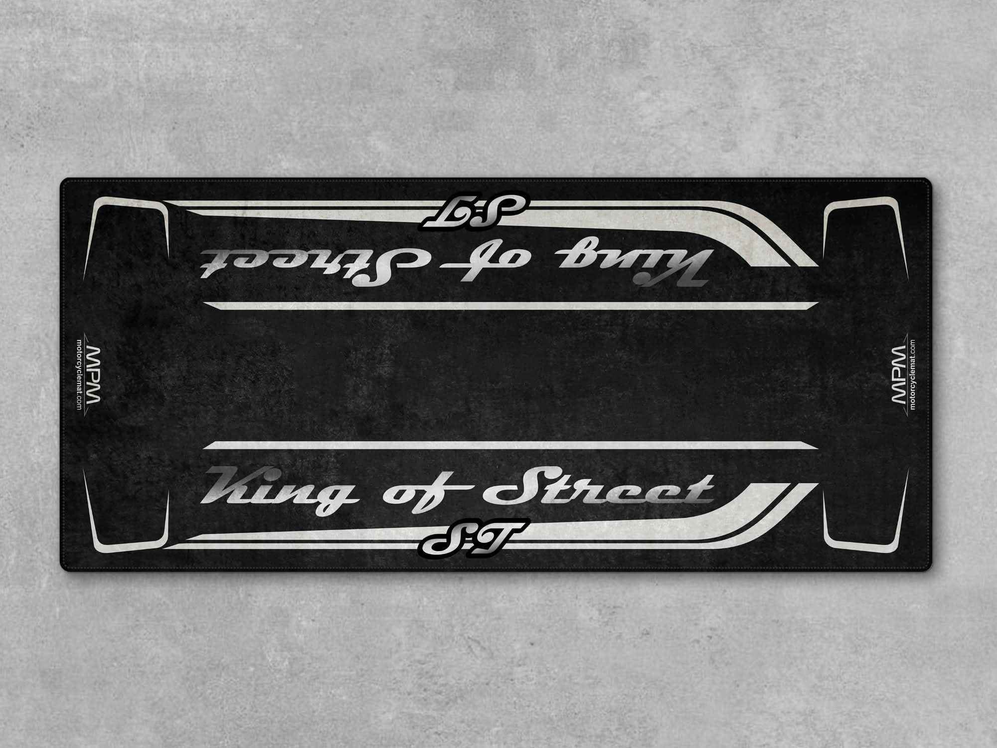 Motorcycle Mat for Cruiser Motorcycle "King of Street ST" - MM7348