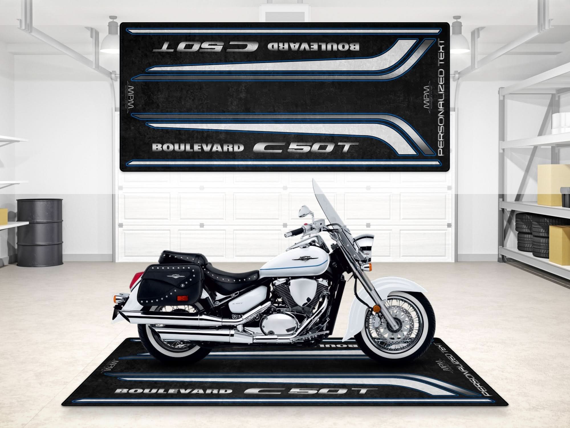 Designed Pit Mat for Suzuki C5T Motorcycle - MM7368