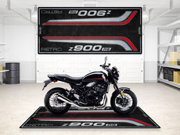 Designed Pit Mat for Kawasaki Z9 RS Motorcycle - MM7415