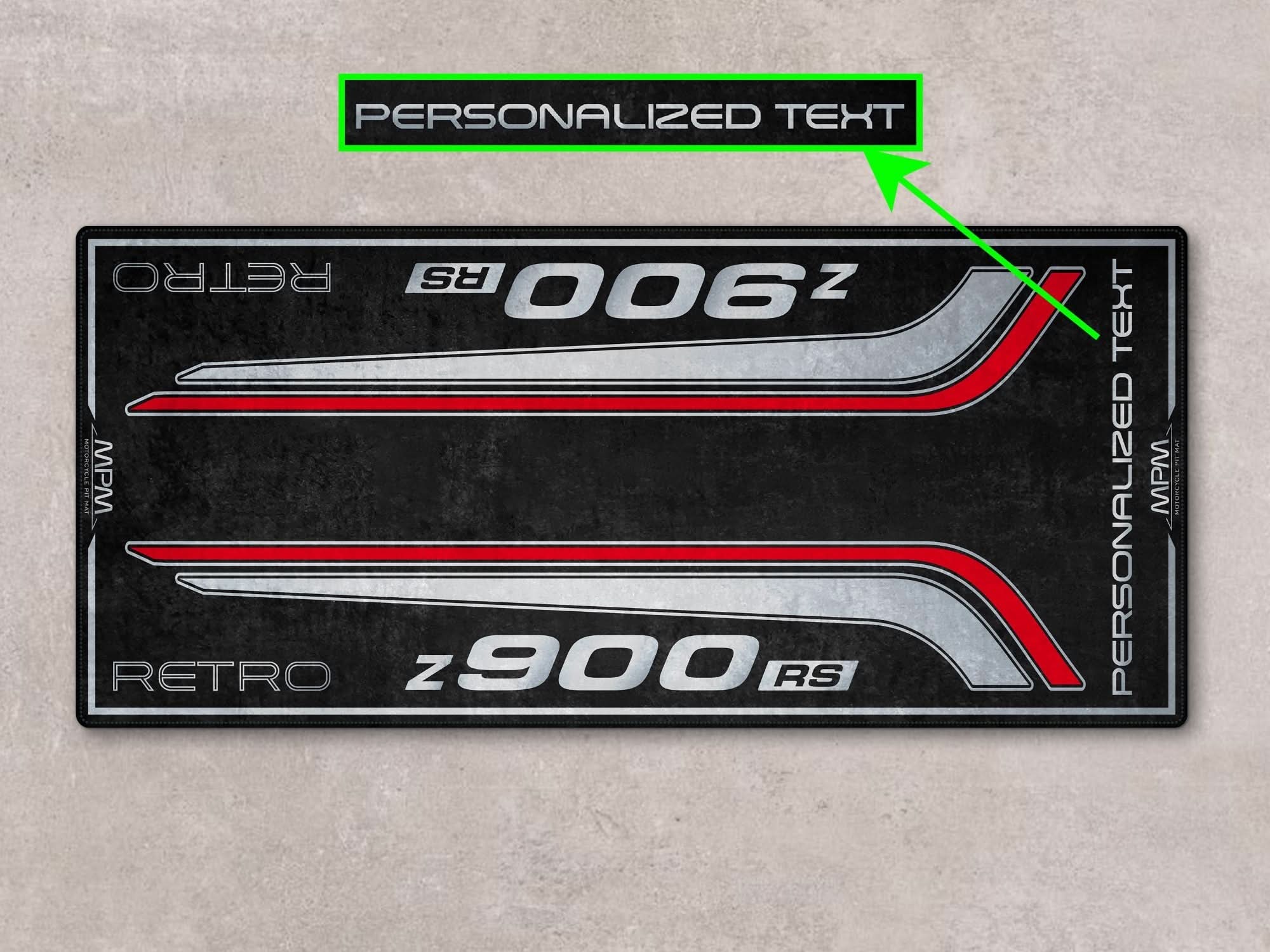 Designed Pit Mat for Kawasaki Z9 RS Motorcycle - MM7415