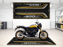 Designed Pit Mat for Kawasaki Z9RS SE Motorcycle - MM7417