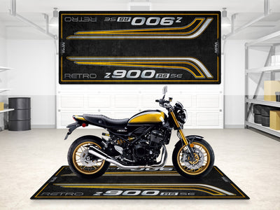 Designed Pit Mat for Kawasaki Z9RS SE Motorcycle - MM7417