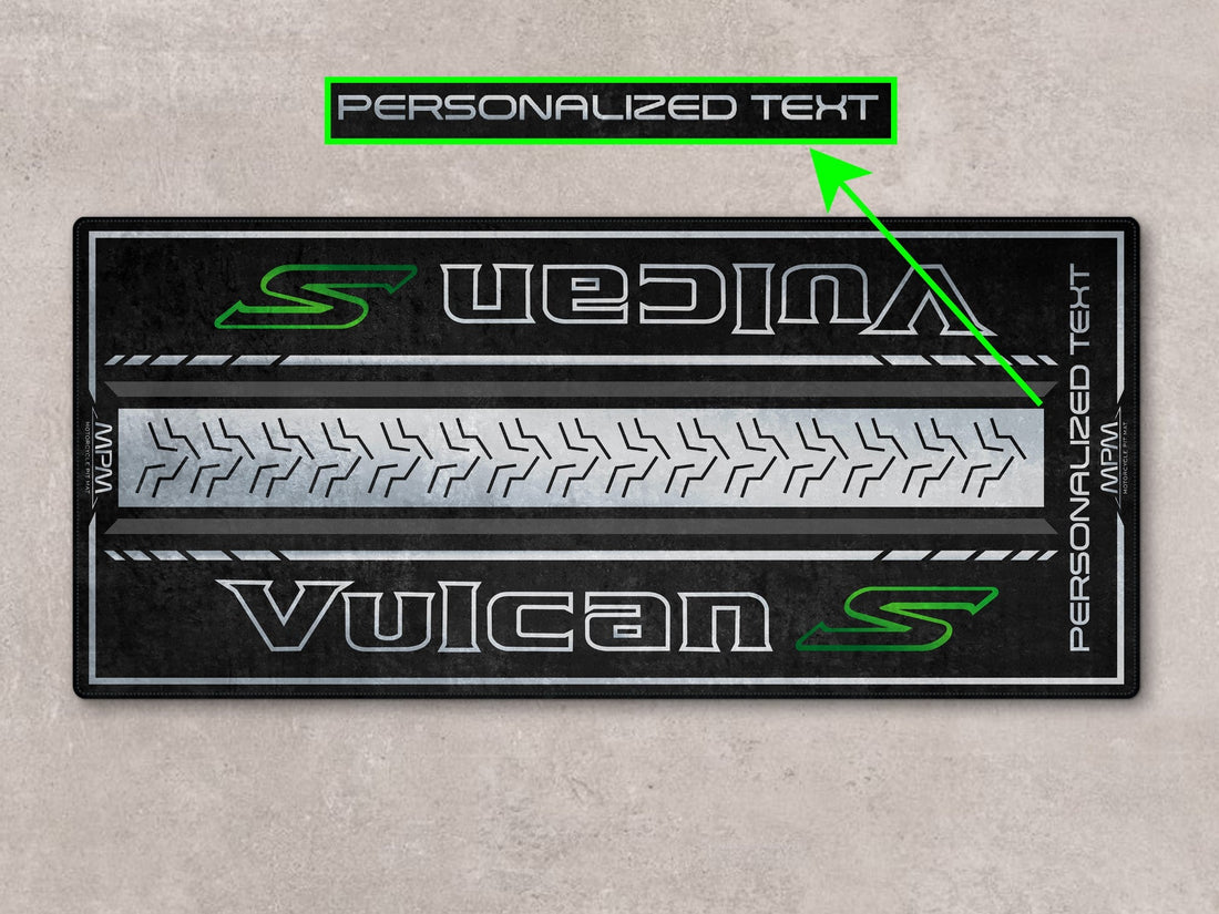 Designed Pit Mat for Kawasaki Vulcan S Motorcycle - MM7424