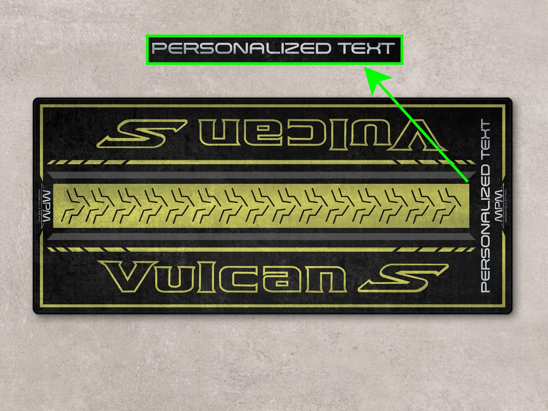 Designed Pit Mat for Kawasaki Vulcan S Motorcycle - MM7424