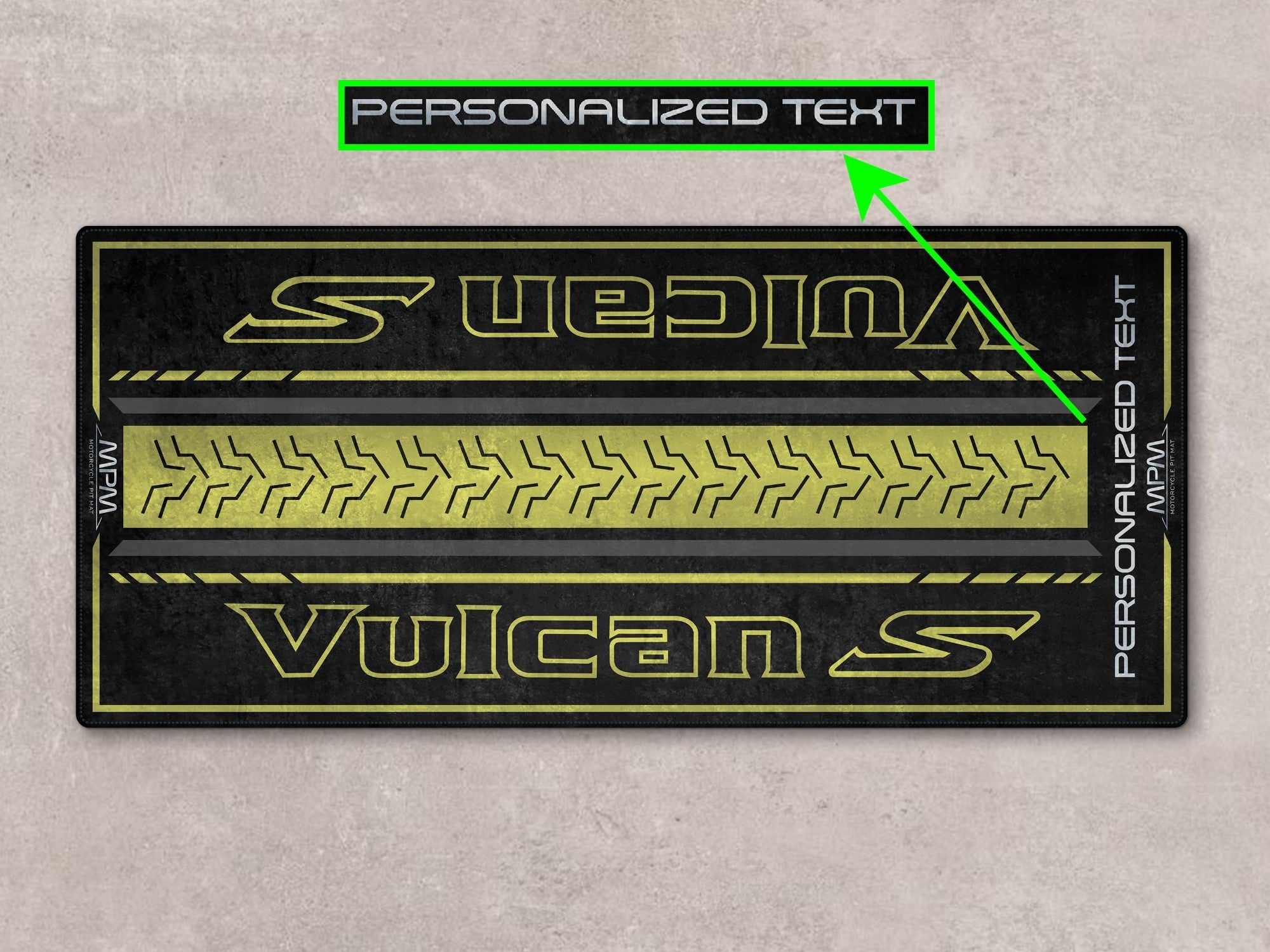 Designed Pit Mat for Kawasaki Vulcan S Motorcycle - MM7424