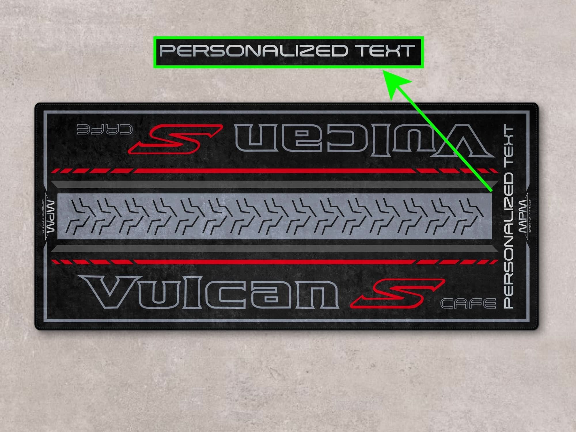 Designed Pit Mat for Kawasaki Vulcan S Cafe Motorcycle - MM7425