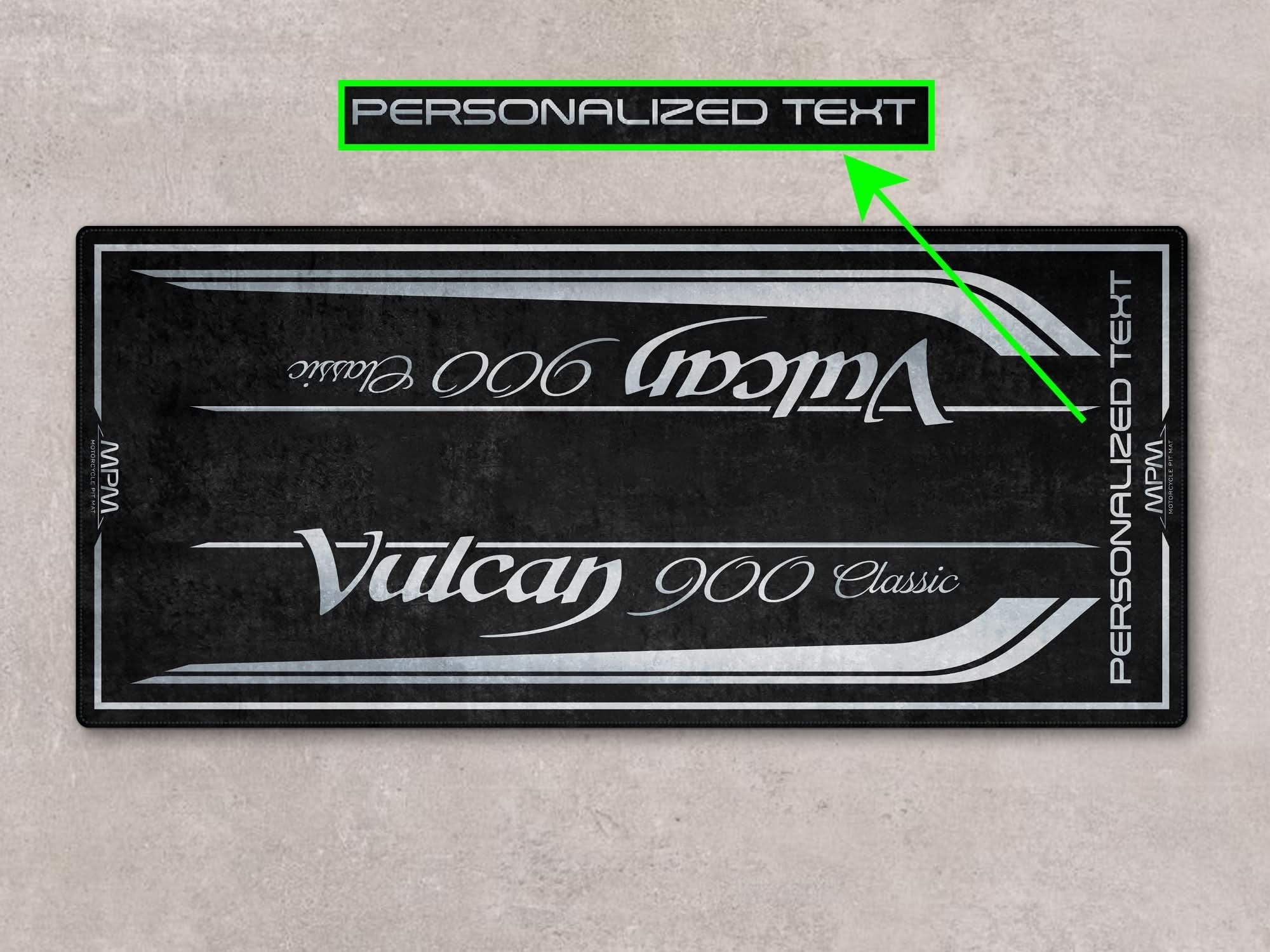 Designed Pit Mat for Kawasaki Vulcan 9 Classic Motorcycle - MM7426