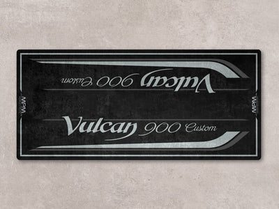 Designed Pit Mat for Kawasaki Vulcan 9 Custom Motorcycle - MM7427