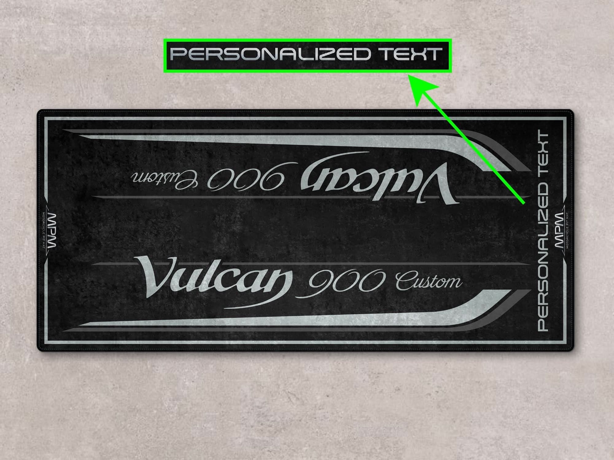 Designed Pit Mat for Kawasaki Vulcan 9 Custom Motorcycle - MM7427