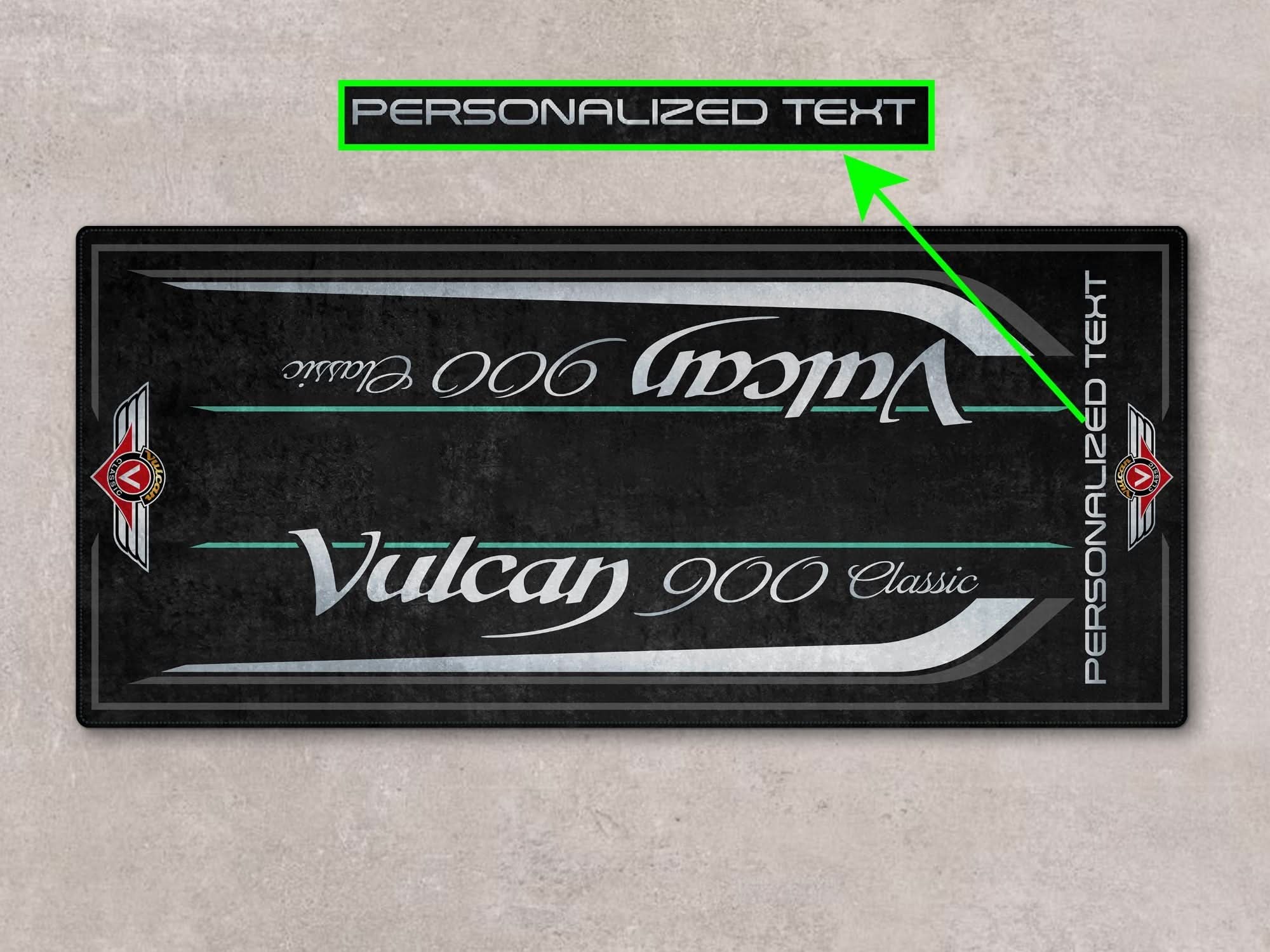 Designed Pit Mat for Kawasaki Vulcan 9 Classic LT Motorcycle - MM7428