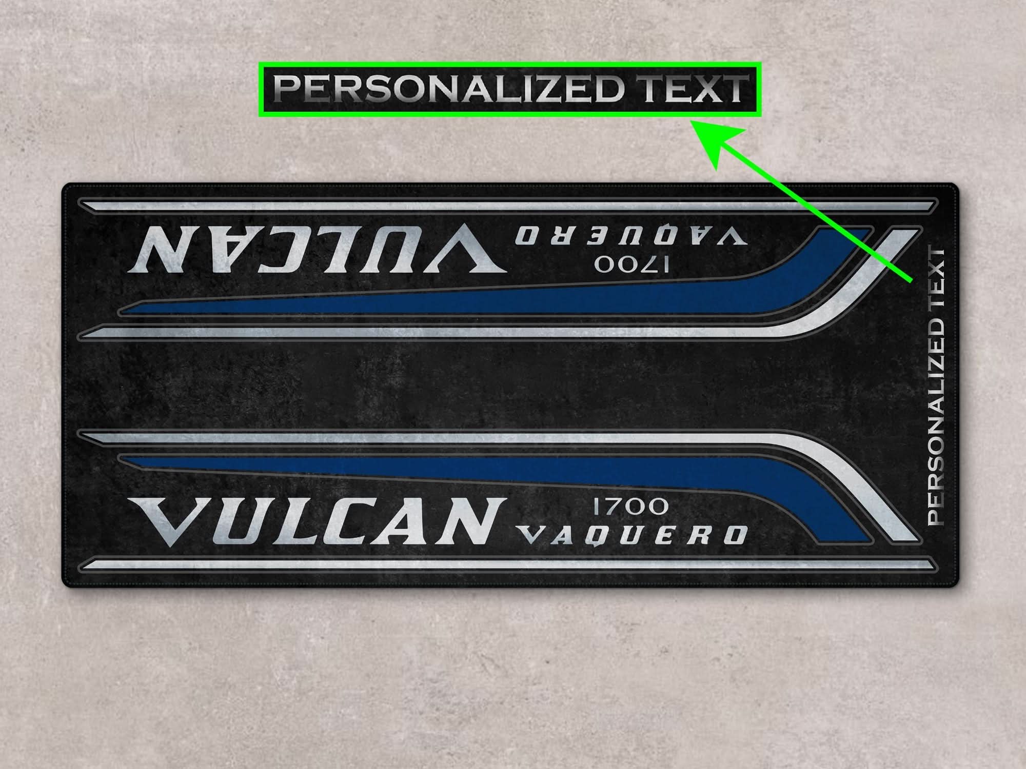 Designed Pit Mat for Kawasaki Vulcan 17 Vaquero Motorcycle - MM7429