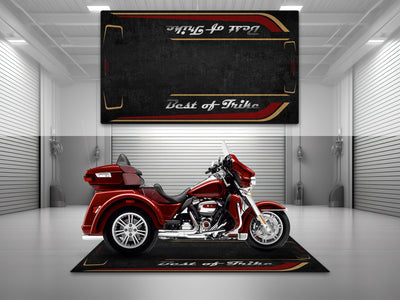 Motorcycle Mat for Trike Motorcycle "Best of Trike" - MM7433