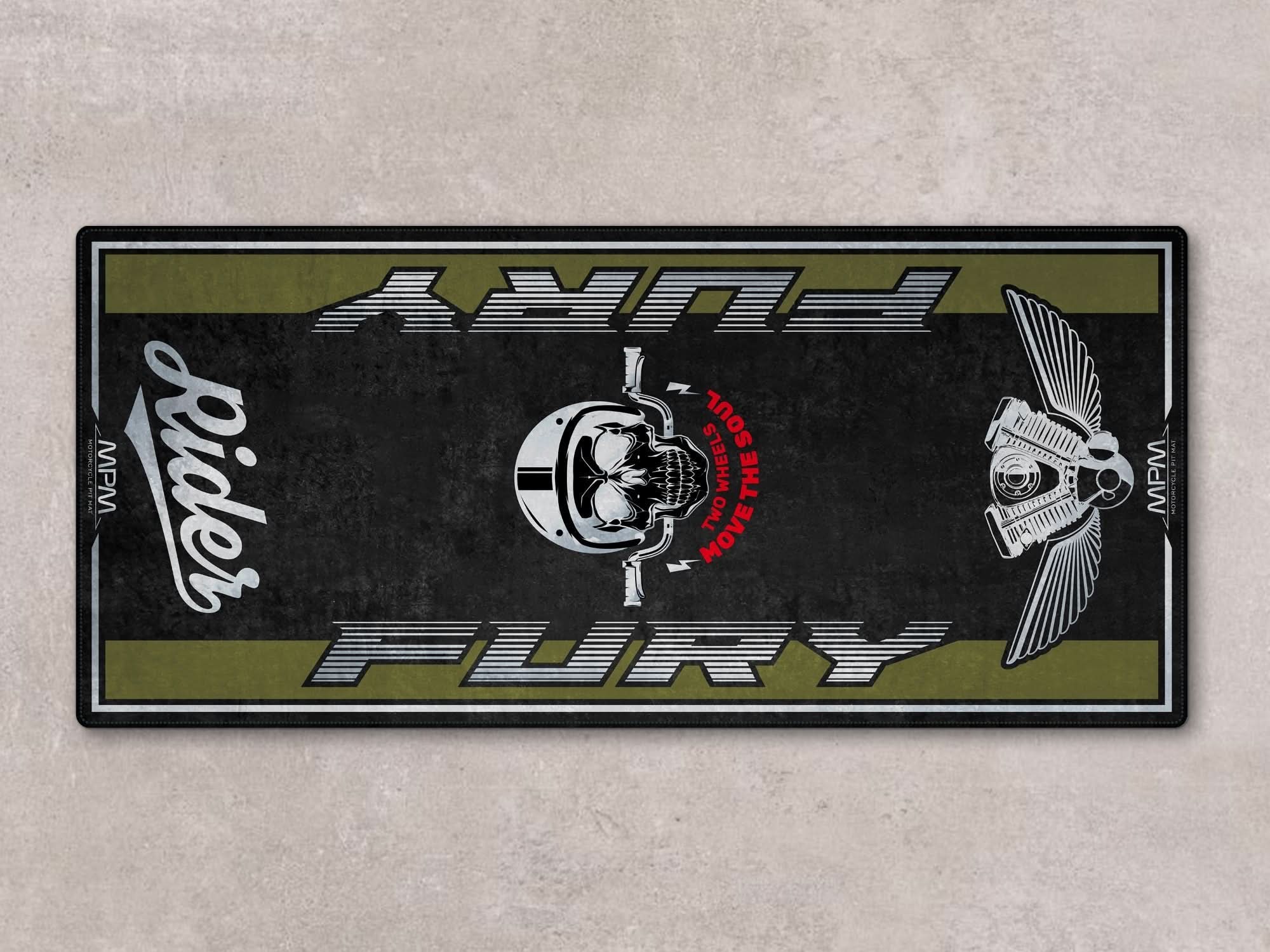 Designed Pit Mat for Honda Fury Motorcycle - MM7435