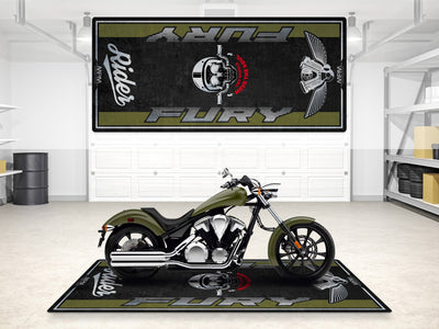 Designed Pit Mat for Honda Fury Motorcycle - MM7435