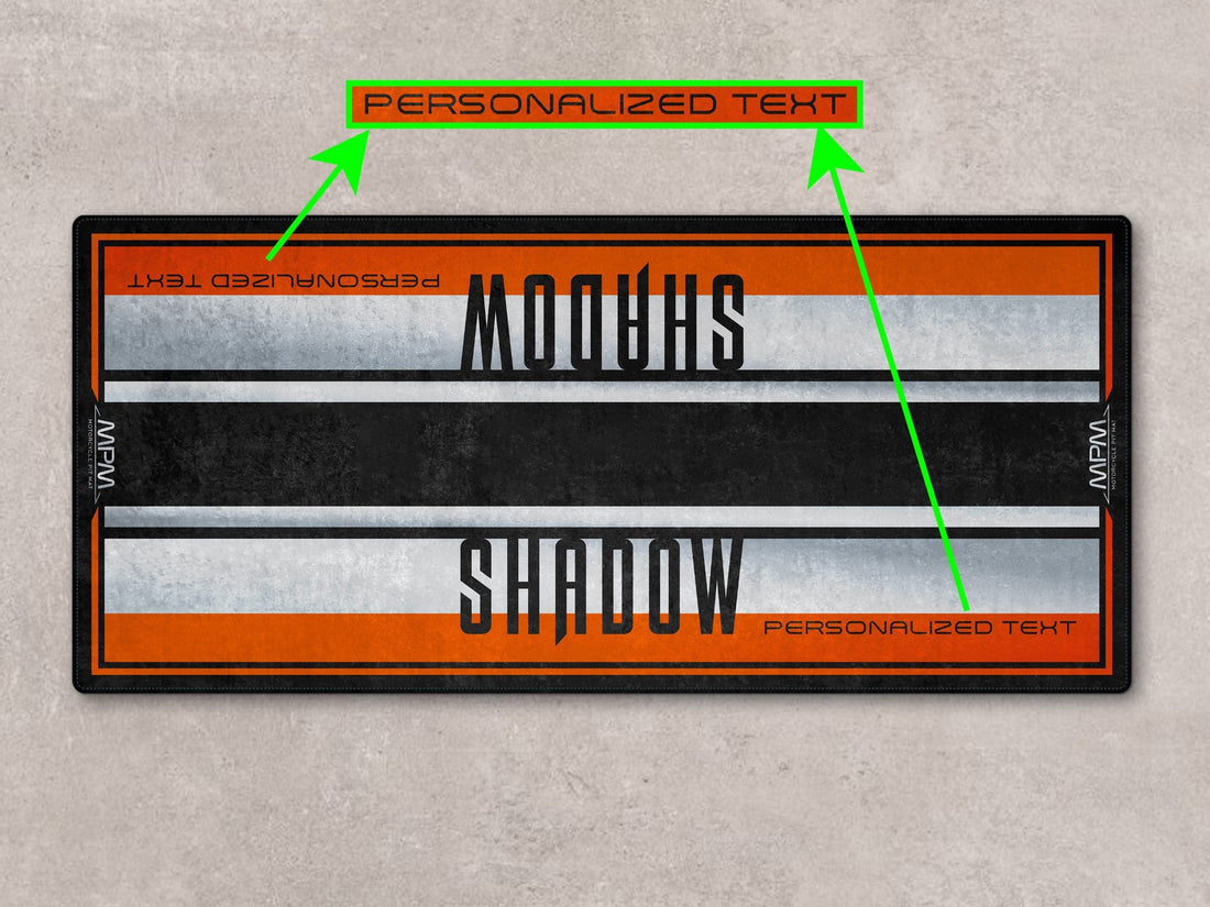 Designed Pit Mat for Honda Shadow Phantom Motorcycle - MM7436