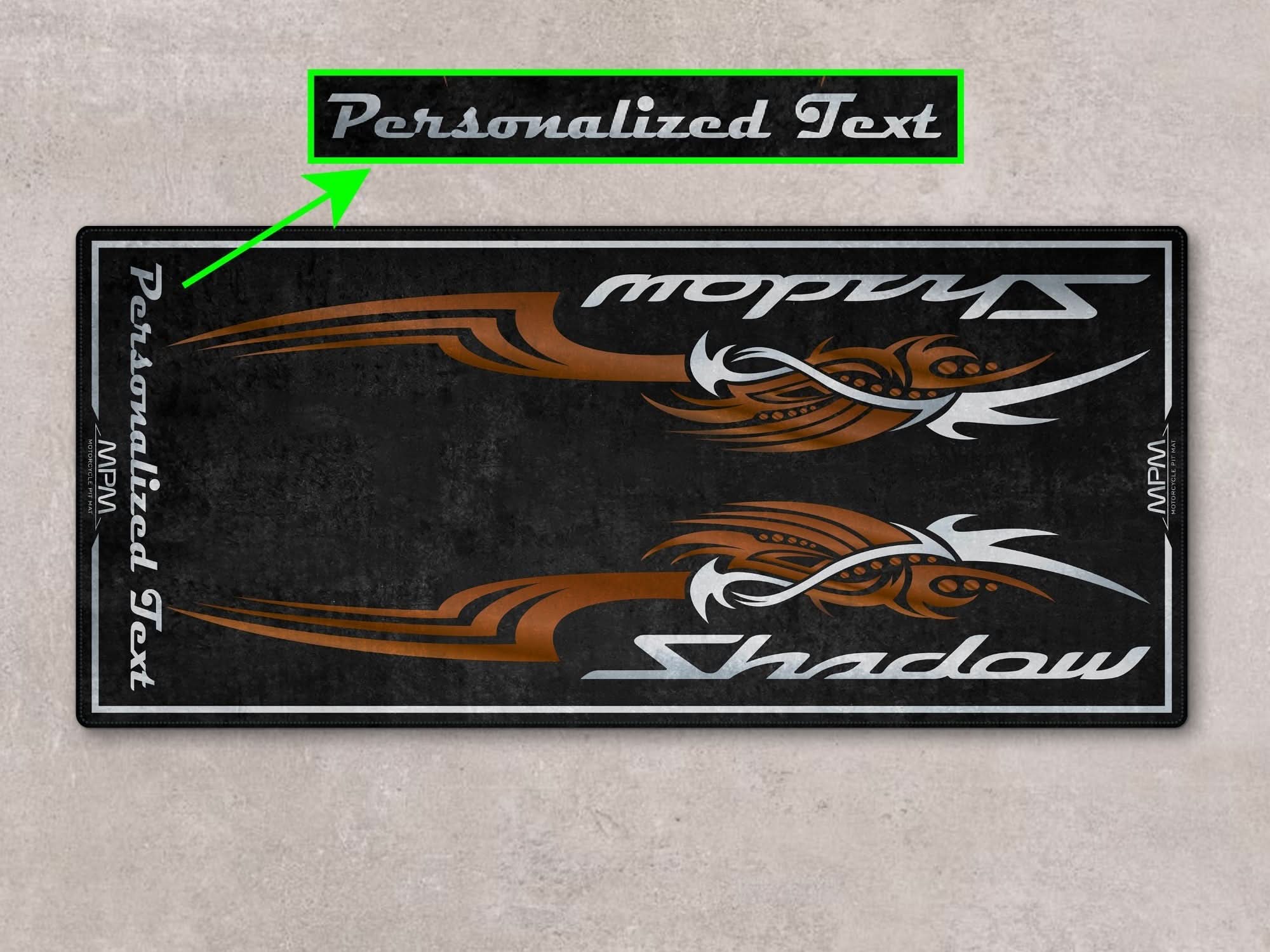Designed Pit Mat for Honda Shadow Aero Motorcycle - MM7437