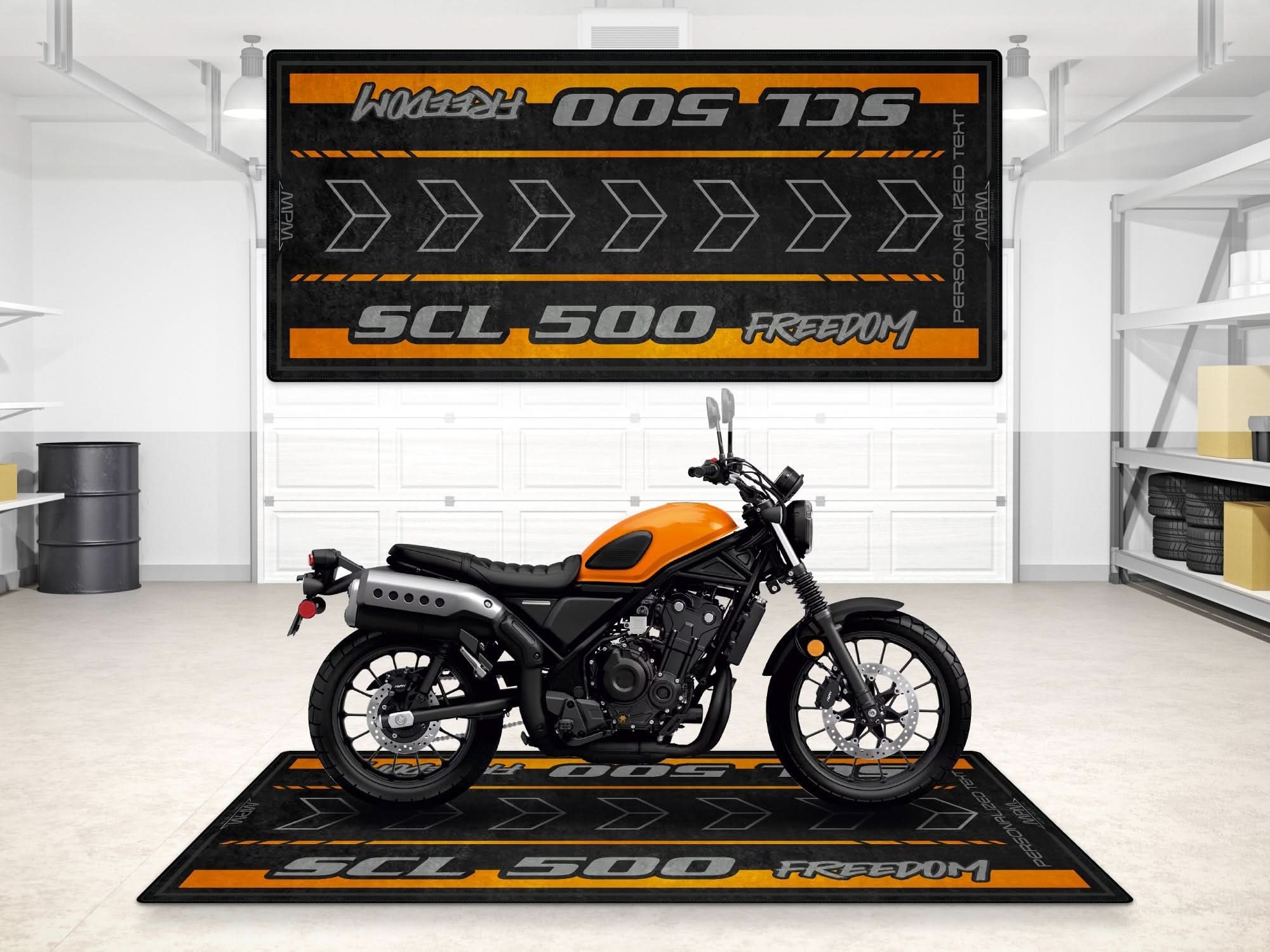 Designed Pit Mat for Honda SCL5 Motorcycle - MM7448