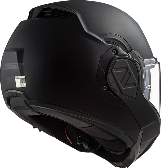 Advant Solid Modular Motorcycle Helmet W/ SunShield Matte Noir Helmets LS2 Helmets