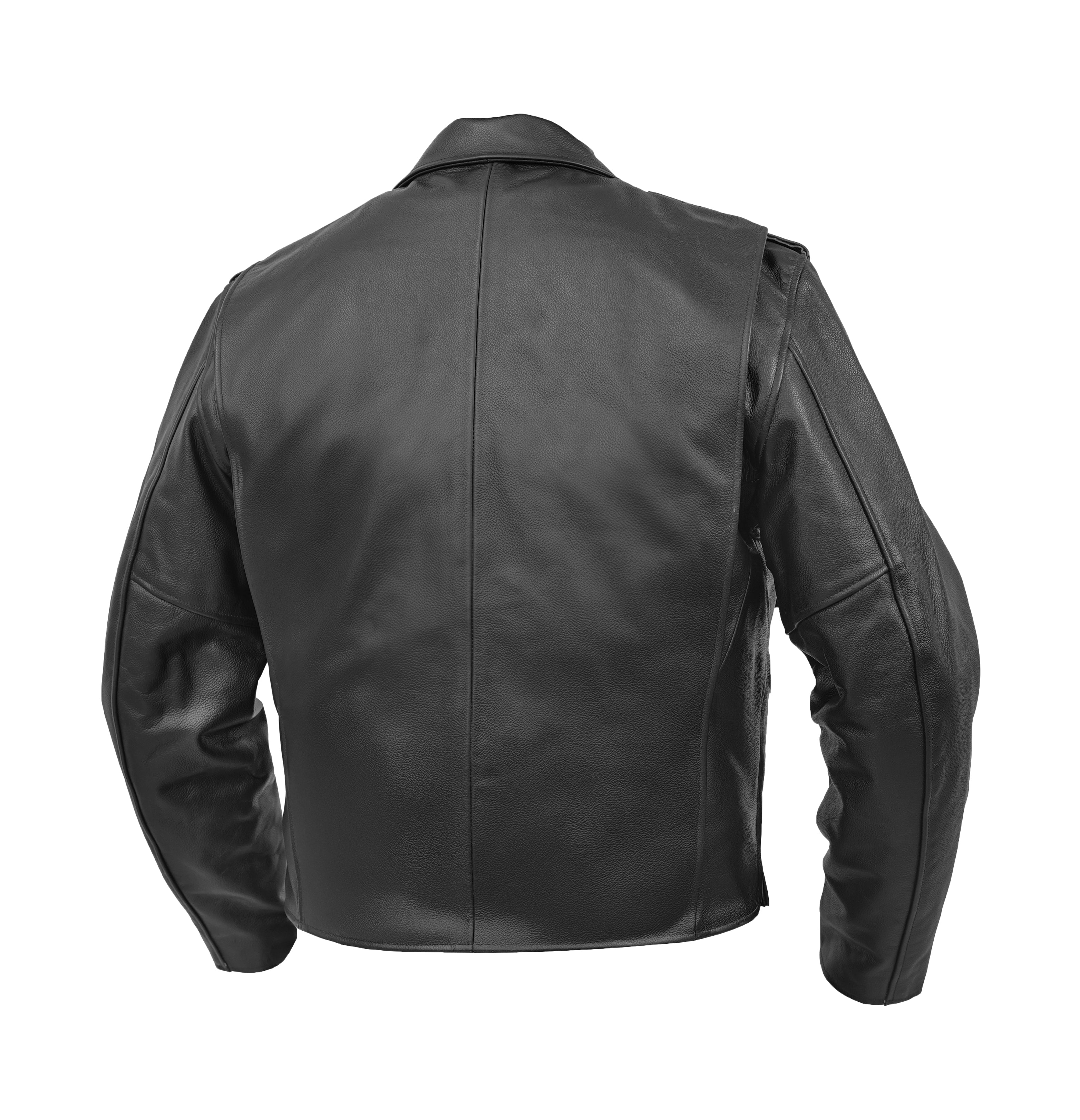 Blackhawk Men’s Leather Motorcycle Jacket
