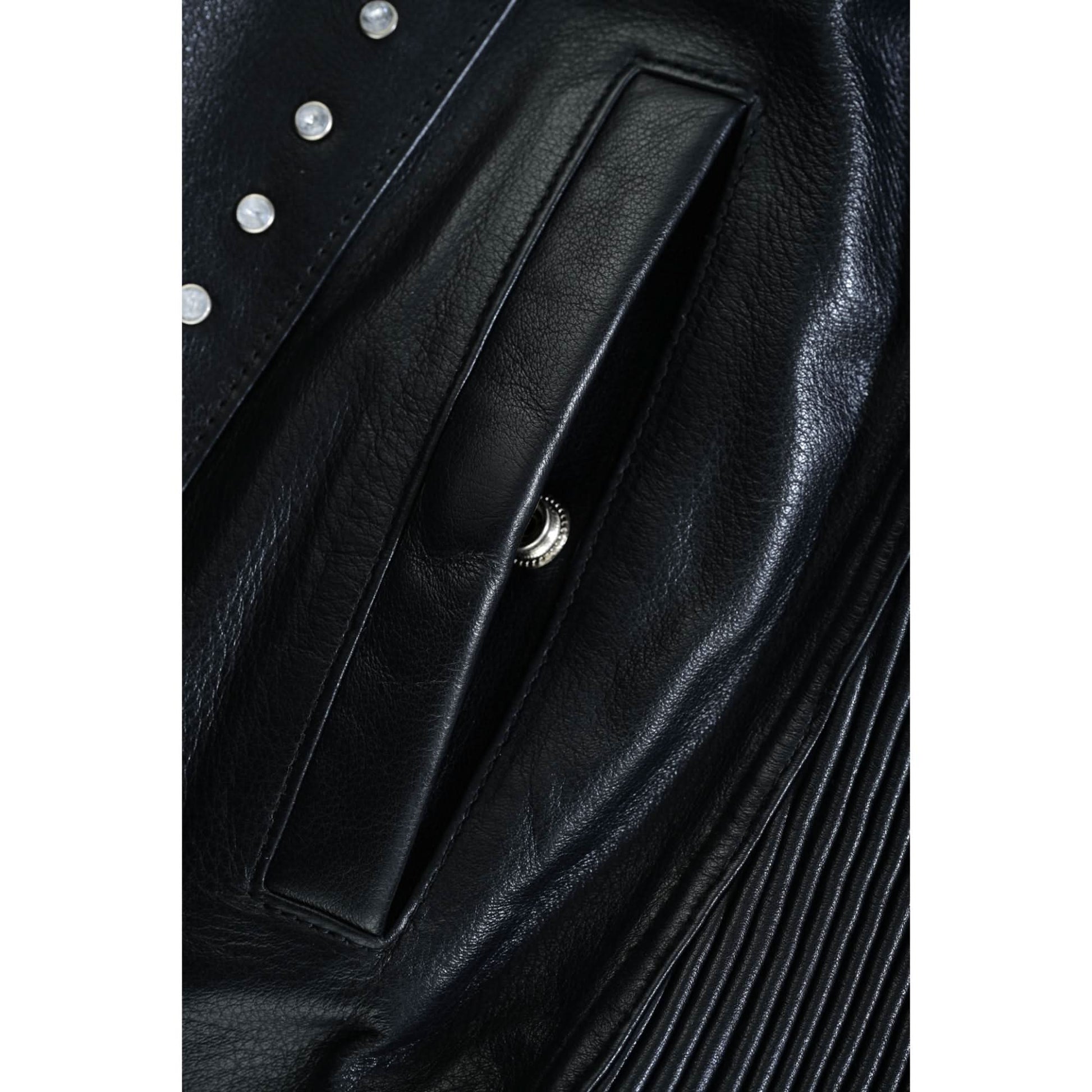 Biker Babe Women’s Studded Leather Motorcycle Vest Womens Leather Vests Renegade Classics