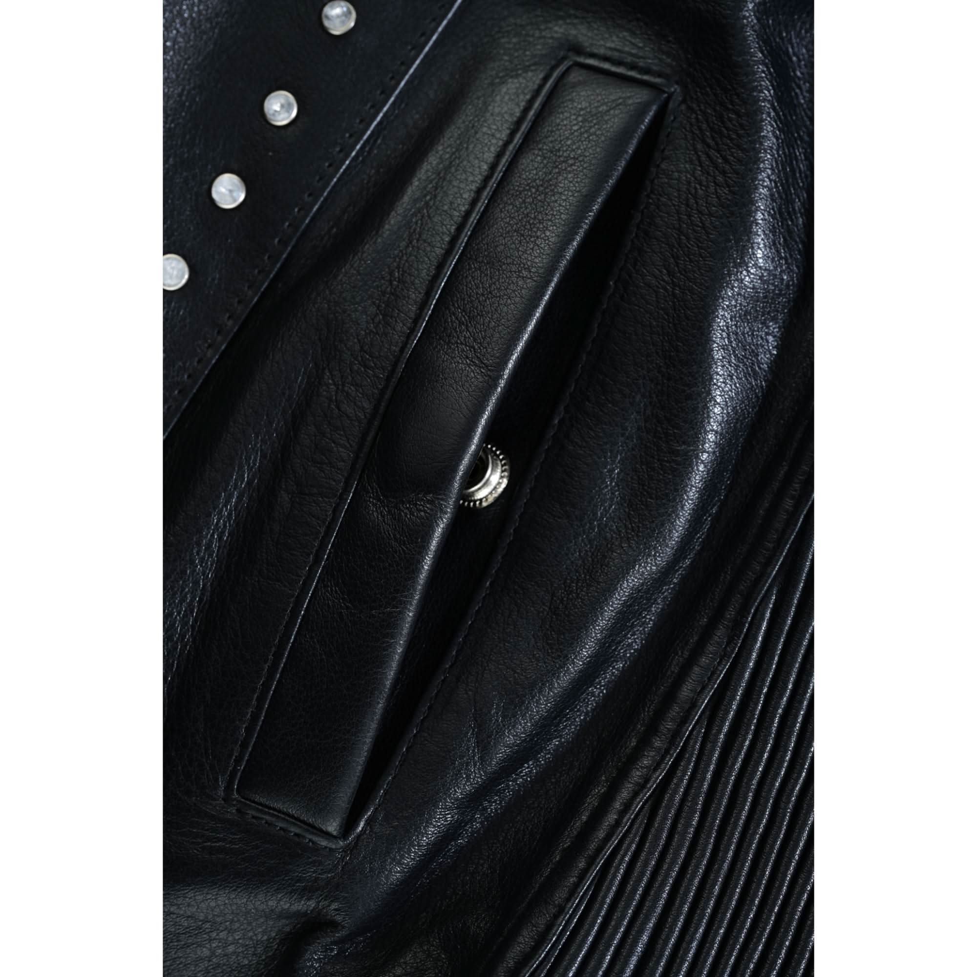 Biker Babe Women’s Studded Leather Motorcycle Vest Womens Leather Vests Renegade Classics