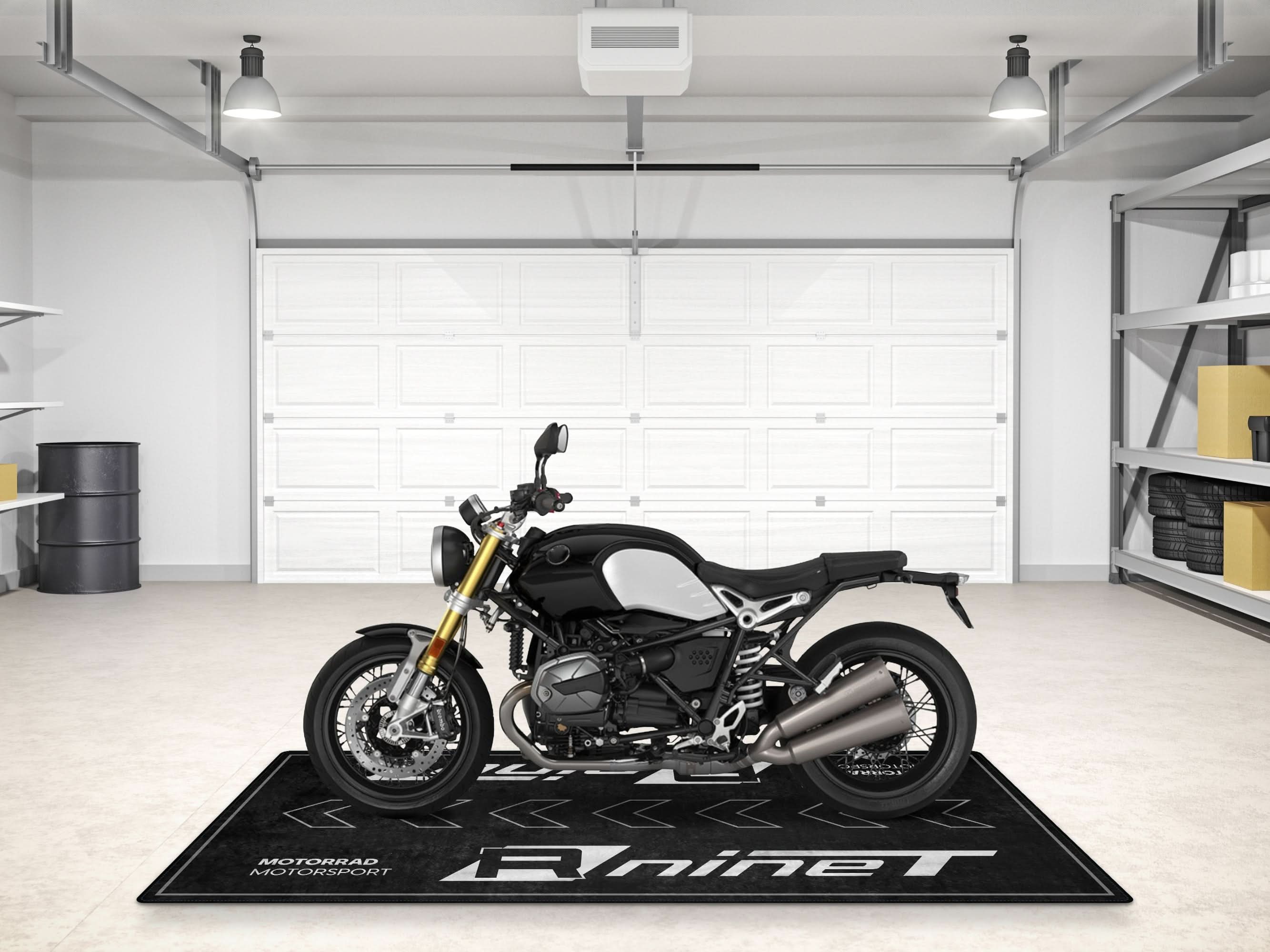 Designed Pit Mat for BMW R nineT Motorcycle - MM7289