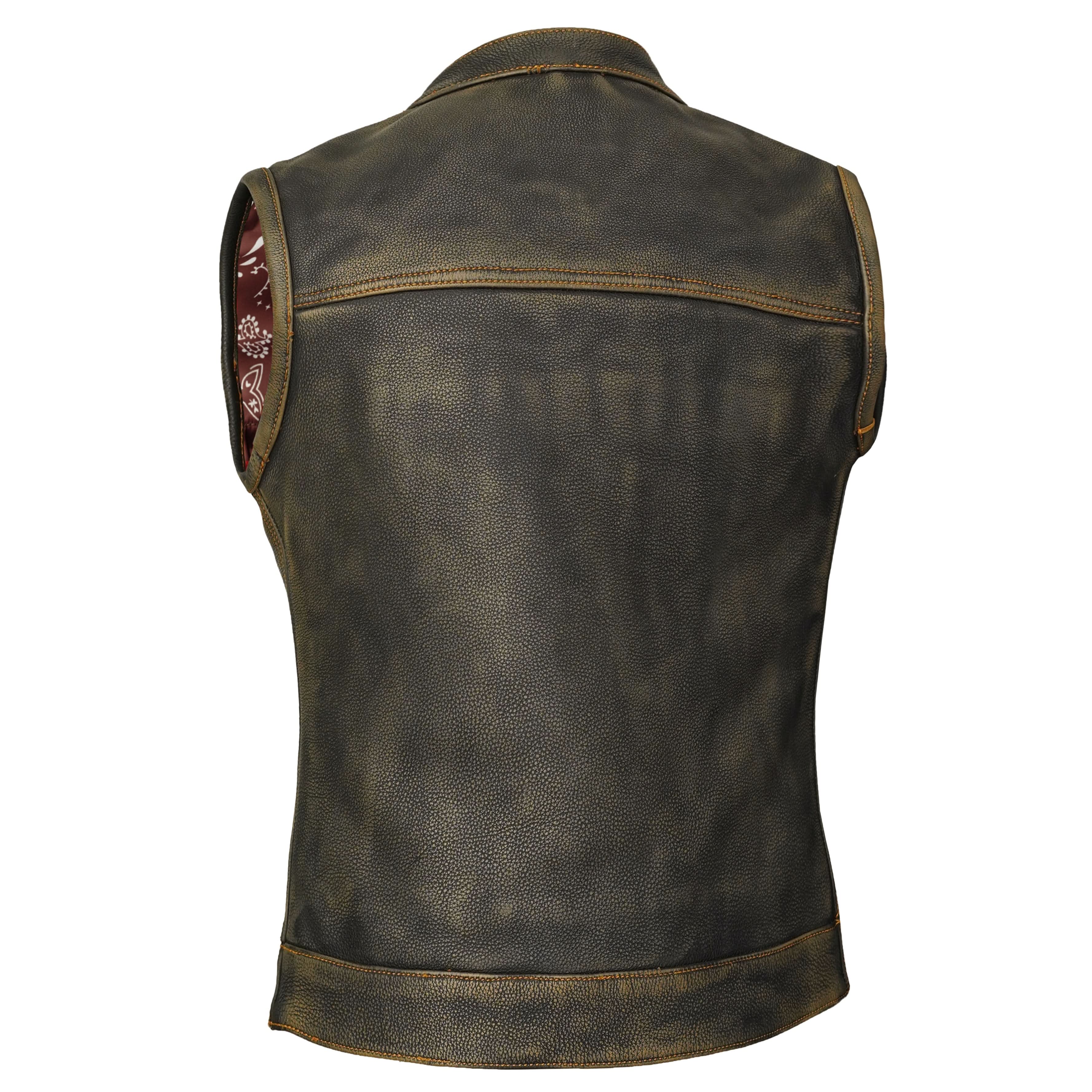 Galaxy Grifter Women’s Leather Vest