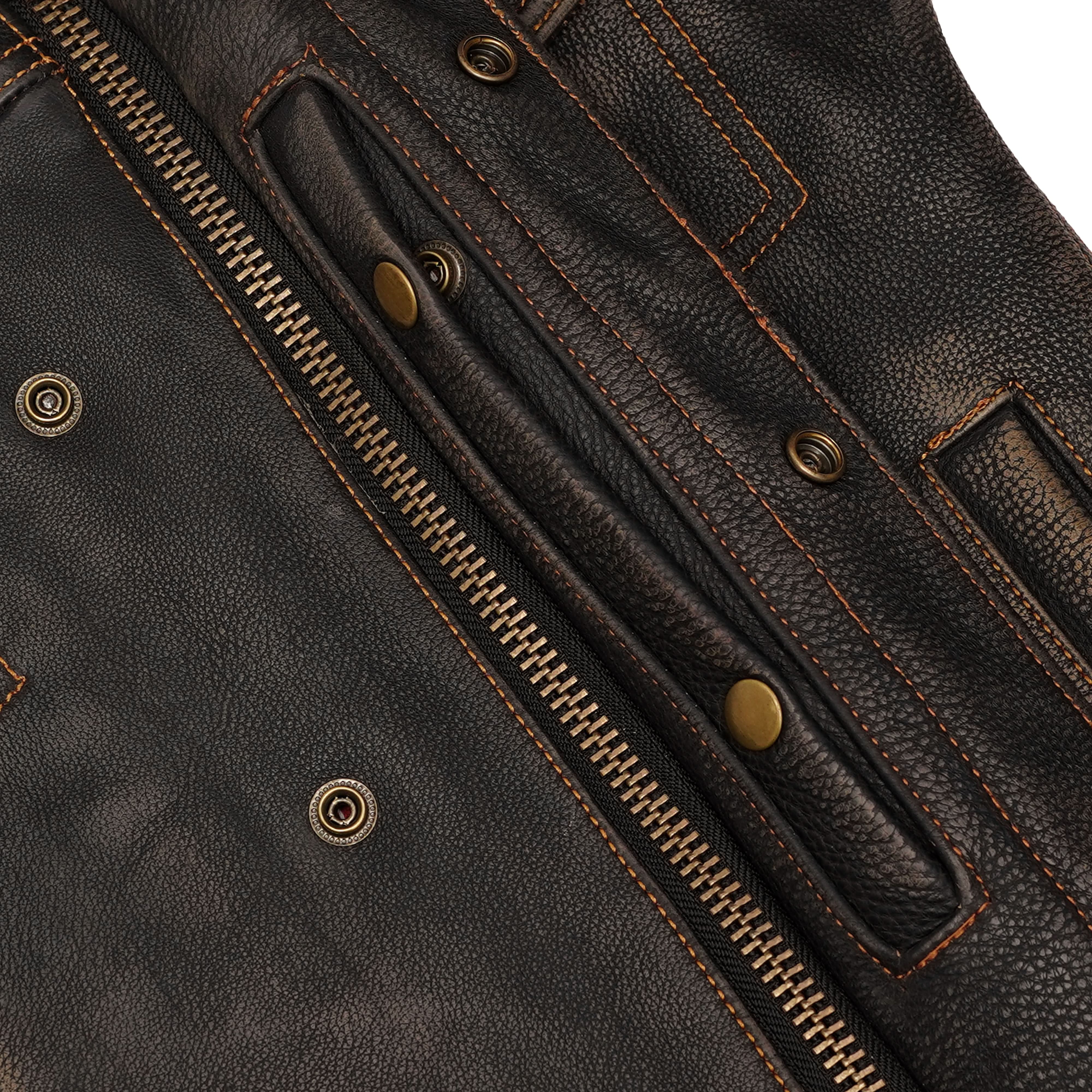 Galaxy Grifter Women’s Leather Vest