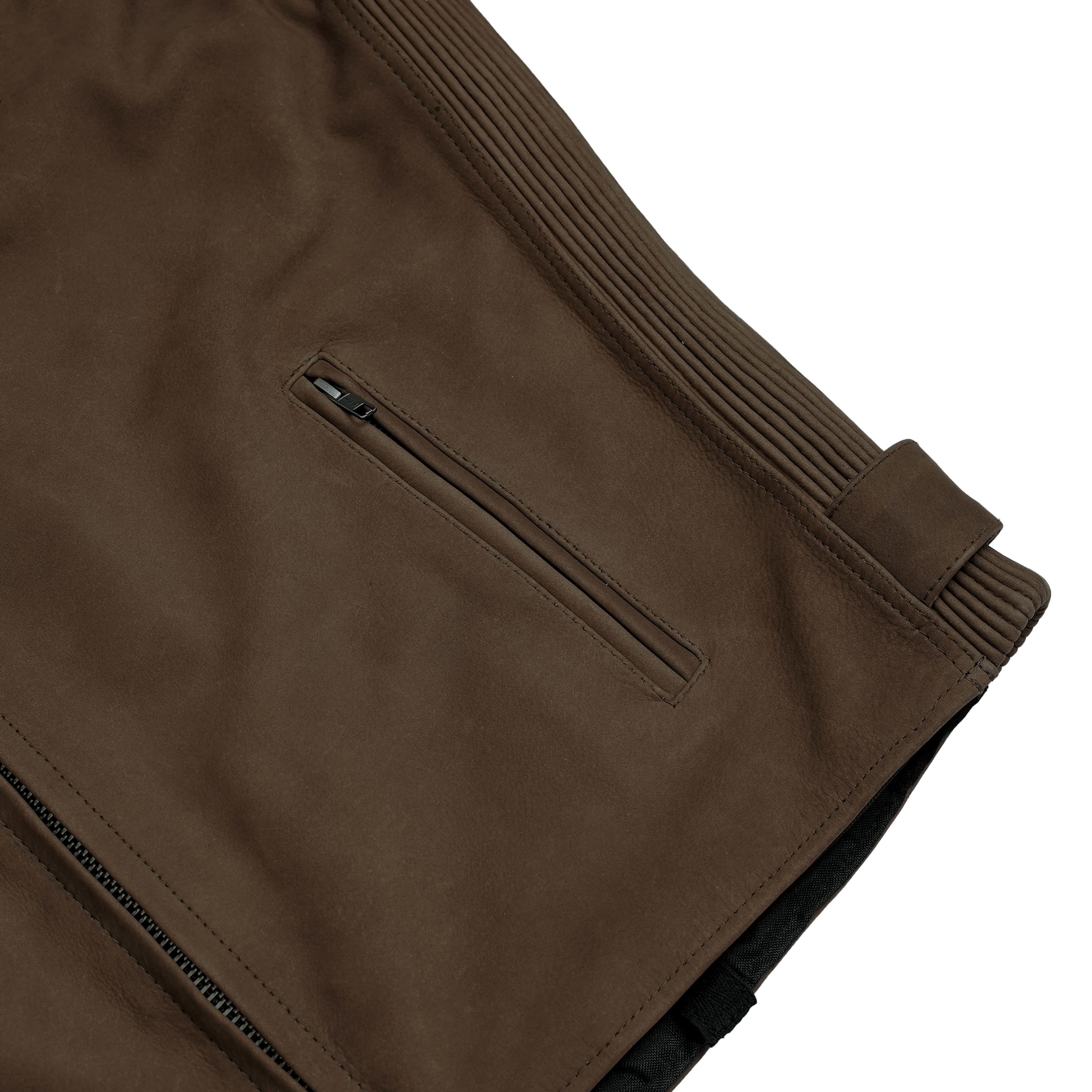 Rancher’s Edge - Men’s Leather Motorcycle Jacket