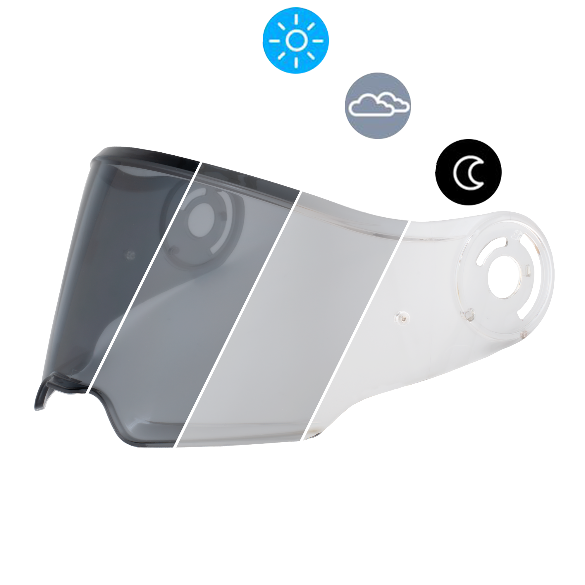 C6 Shield Outer- Photochromic Smoke