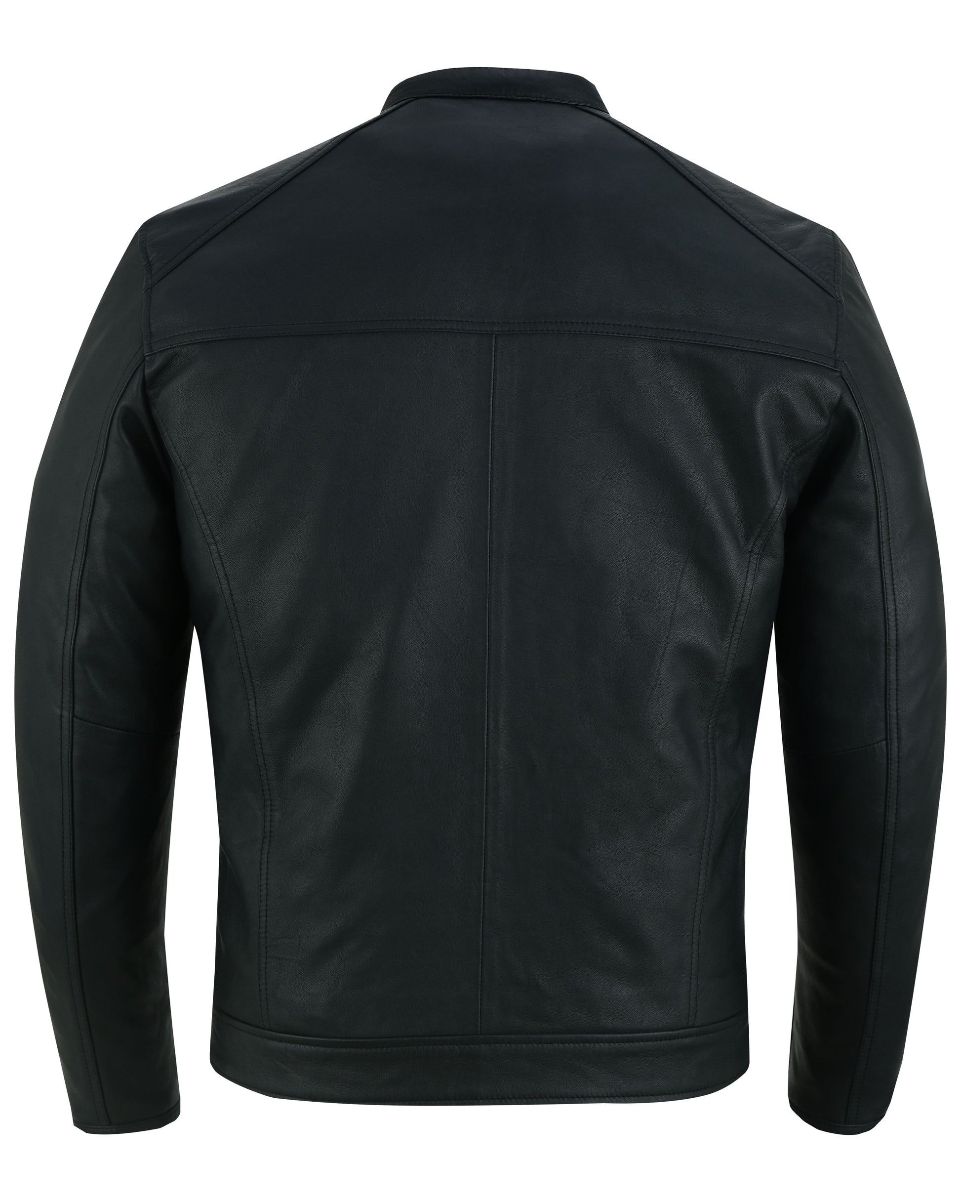Duke Men’s Fashion Lambskin Leather Jacket Men's Leather Jackets Renegade Classics
