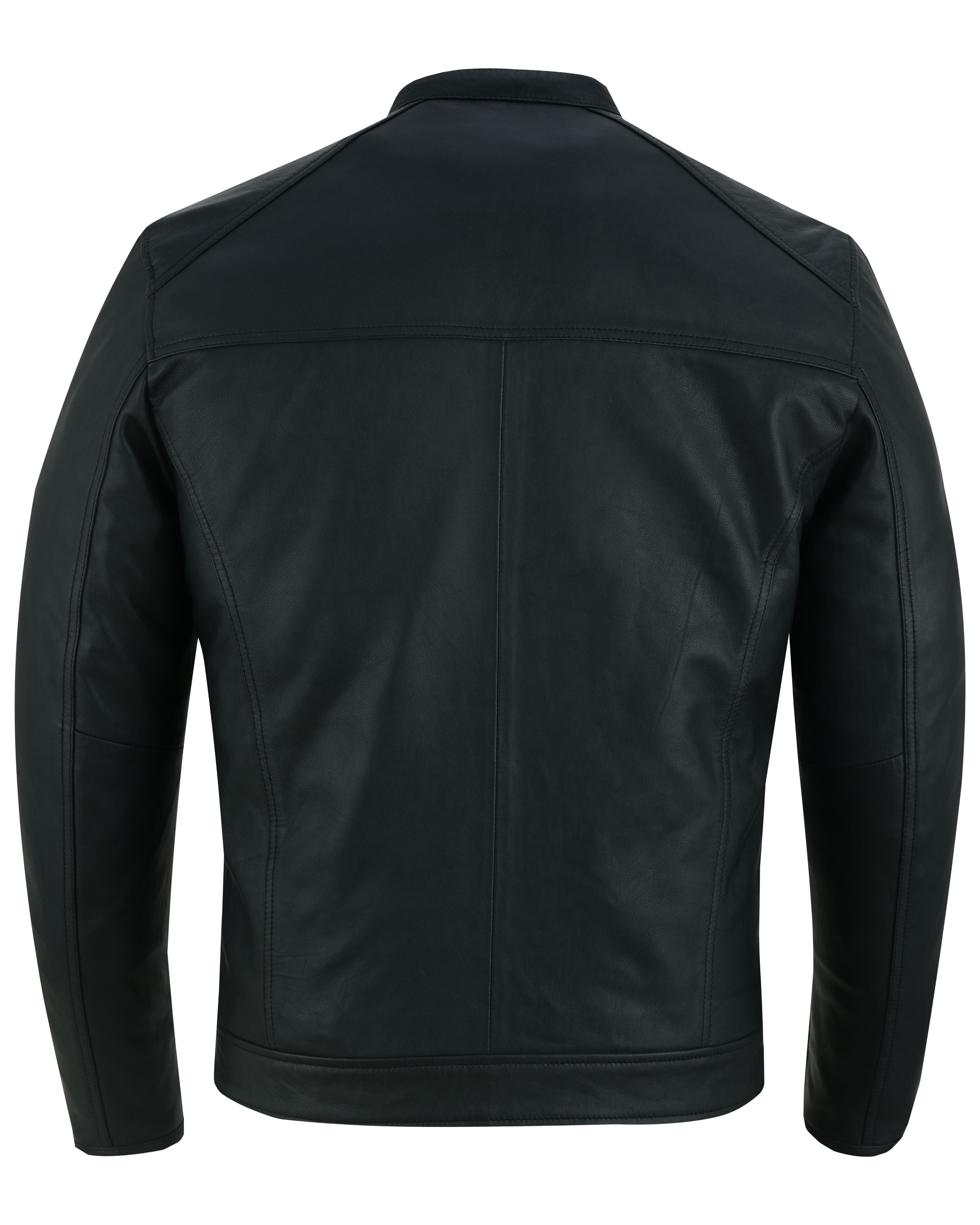 Duke Men’s Fashion Lambskin Leather Jacket Men's Leather Jackets Renegade Classics